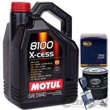 ÖLFILTER FILTER+MOTUL 5W40 für VW LUPO SKODA OCTAVIA 1U FABIA 6Y SEAT AROSA 6H