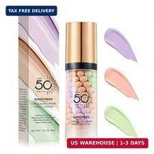 3 In 1 Primer for Face Before Makeup, SPF 50 PA , Sunscreen Isolation Cream, O