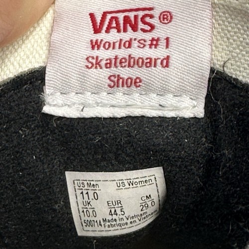 Vans Herren Marineblau Colorblock Schnürung Mittelhohe Sneaker Schuhe Größe US 11 - Bild 15 von 16
