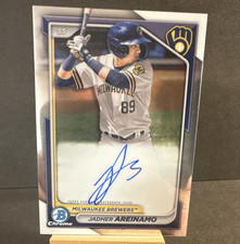 Topps 2024 Bowman Chrome Prospect Autographs Jadher Areinamo RC Auto #CPA-JA