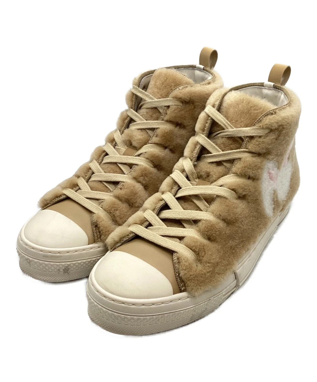 Baskets montantes marron Dior / ERL taille:43
