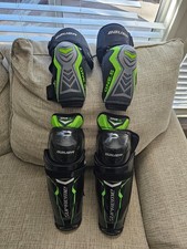 Bauer Supreme ONE.6 Ice Hockey Senior Elbow Guards and Knee/Shin Pads Size M