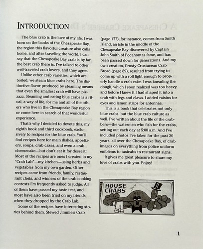 Signed Copy The Chesapeake Bay Crabbiest Cookbook by Whitey Schmidt HC DJ 1st - Imagen 10 de 16