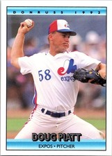 1992 Donruss #640b Doug Piatt