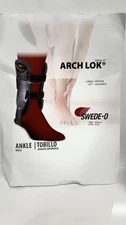 Swede•0 Ankle Brace Arch Lok Large Left Leg Used 