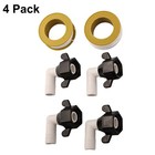 Barb Elbow Adapter Corrosion-resistant Leakproof Connection Lightweight