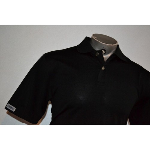 Camisa polo de golf 40722 Callaway serie X negra poliéster talla pequeña para hombre - Imagen 3 de 8