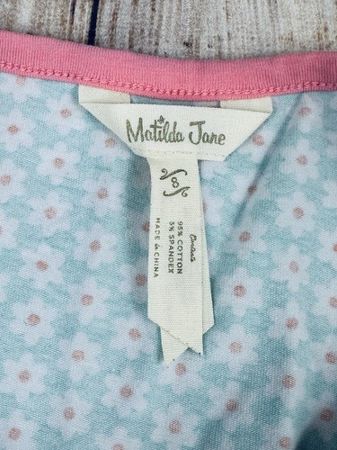 Matilda Jane Above the Clouds Long Sleeve Dress Multicolor Floral Girl’s Sz 8 - Picture 11 of 12