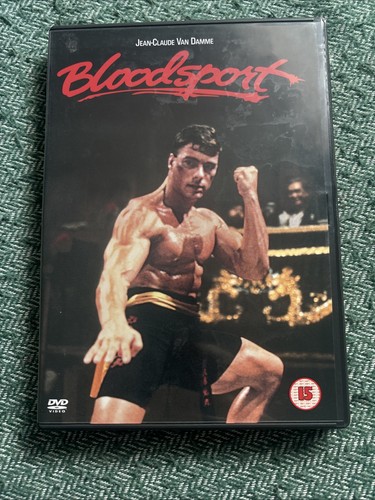 Bloodsport DVD mit Jean-Claude Van Damme, zertifiziert 15