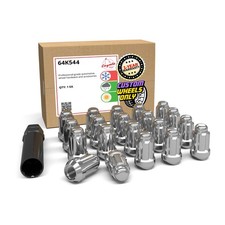 Wheel Accessories Parts 20 Pcs M12x1.25 12x1.25 Thread Car M12x1.25, Chrome