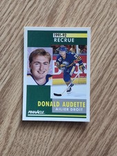 1991-92 Pinnacle French Rookie Card Donald Audette #330. rookie card picture