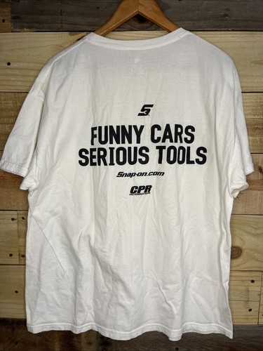 Snap On Racing T-shirt FUNNY. CARS SERIOUS TOOLS, men’s XL