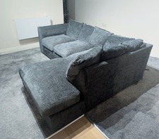 Sofa Sitting Room Chair. Grey Fabric. Good Condition. Collection Only. Redditch