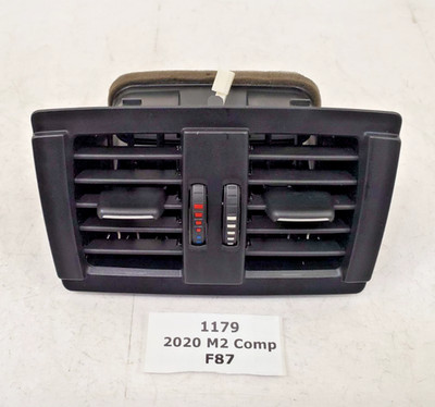   12-20 OEM BMW F30 F22 F32 F80 M3 M4 Rear Center Console Air Vent Grille Black