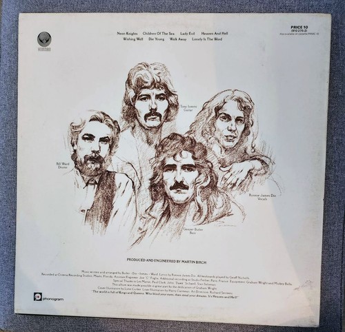 (Ex+) Condition-Black Sabbath-Heaven & Hell- Original UK vinyl LP record - Bild 2 von 7