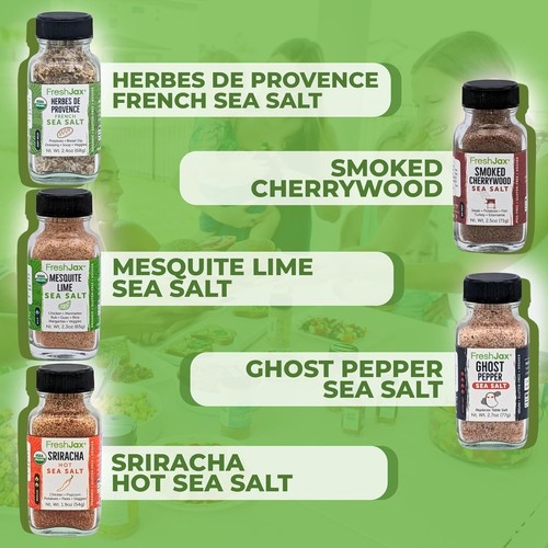 Organic Sea Salt Seasoning Starter Pack 10pc | Non GMO Keto - Picture 4 of 11