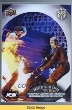 2024 AEW Match Dated Moments Achievement Jungle Boy Jack Perry #14V READ 1hz1