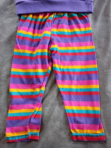 Vintage 1990's Kids N' Fun What's New Pussycat Girls 2 Pc Outfit Sz 3T - Picture 4 of 7
