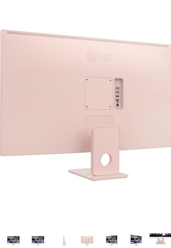 LG MyView 32" Full HD IPS Smart Monitor with webOS, Pink - Picture 7 of 8