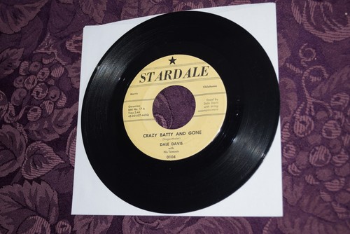 DALE DAVIS With His TOMCATS - Crazy Batty & Gone 45 STARDALE #104 ROCKABILLY - Bild 4 von 11
