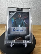 2023 Topps Chrome Black Star Wars #A-IV Indira Varma as Tala Durith Auto