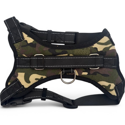 Camo-Muster Verstellbares Hundegeschirr Camouflage Muster Anpassbar Haustier Weste - Bild 1 von 5