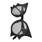 1 Pair of Funny Bat Shaped Eyewear Halloween Theme Sunglasses Party Glasses