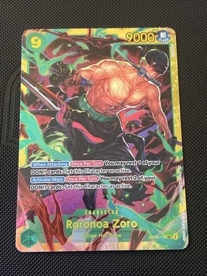 One Piece Wings of the Captain Roronoa Zoro OP06-118 SEC (Original - No EN)