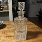 GORGEOUS VINTAGE WATERFORD SQUARE DECANTER Super Nice