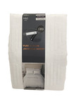 M&S Home Cotton Jacquard Bedset White Geometric Cut Jacquard Super King New F1