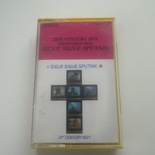 Sigue Sigue Sputnik 21st Century Boy Cassette Single Rare
