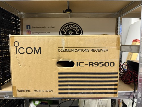 Icom ic r 9500 pari al nuovo Full Set Imballo Originale Garanzia 24 mesi - Picture 12 of 12