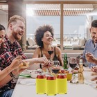  6pcs Stubby Holders Beer Bottle Can Sleeve Picnic Cooler Thermal Bags Can