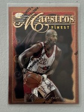 CLYDE DREXLER 1996-97 Topps Finest #23 M9 Maestros Rockets Blazers Houston