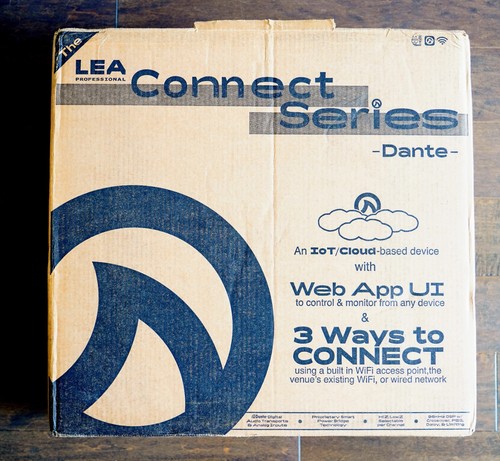 New LEA Professional 1504D Connect 6000W 4-Channel Amplifier with Dante CS1504D - Picture 4 of 5