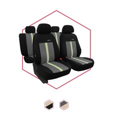 Sitzbezüge Auto Universal Schonbezug Autositzbezüge für BMW Serie 5 E34 Set