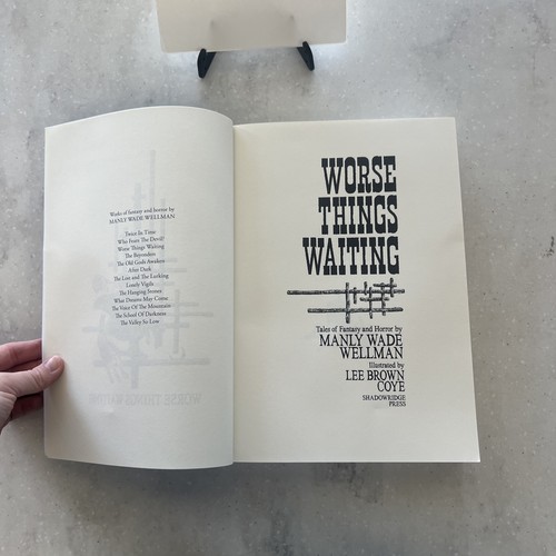 Worse Things Waiting by Manly Wade Wellman / 2022 Paperback - Imagen 3 de 11