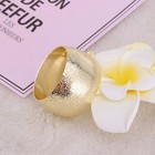  Dekorativer Serviettenring Handgemachte runde Form Metall Serviettenhalter