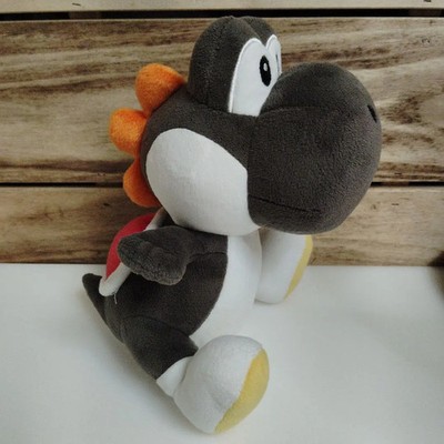 KPS Sanei Mario Yoshi's Island DS 5” Black Yoshi Plush Toy