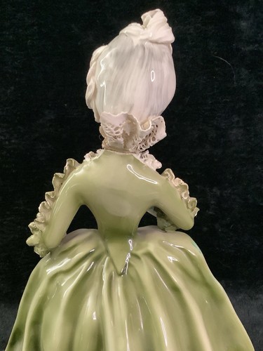 Vintage Florence Of Pasadena Ceramic Victorian Couple *some damage* See Photos - Picture 9 of 14