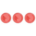 3 stücke Kunststoff Aufbewahrungsplatte Dekorative Tablett Home Decoration