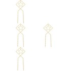 4pcs Gartenschnaller Pflanze Gitter Gitter Pflanze Stützrahmen