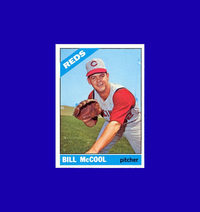 1966 Topps Bill McCool #459 - Cincinnati Reds - Mint