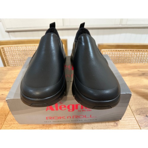 Alegria Womens Shift Lead Shoes Black Size 8/8.5 US 38 EU NIB Arch Support Comfy - Picture 5 of 14
