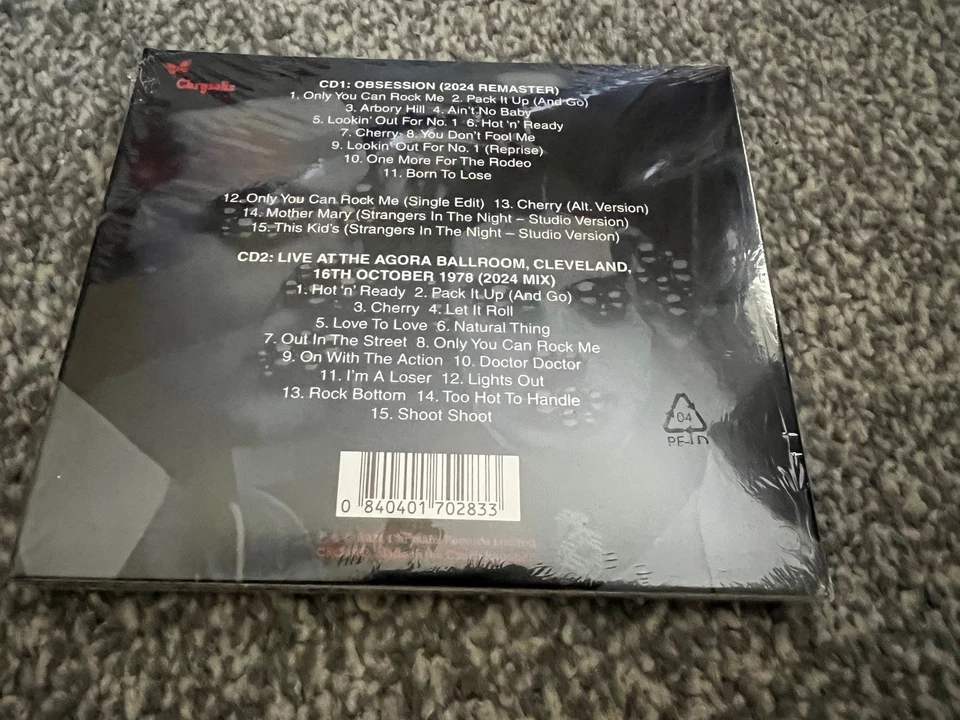 UFO - Obsession (2024 Edition) [New CD] Deluxe Ed, Rmst BIG SALE! Foto 2 de 2