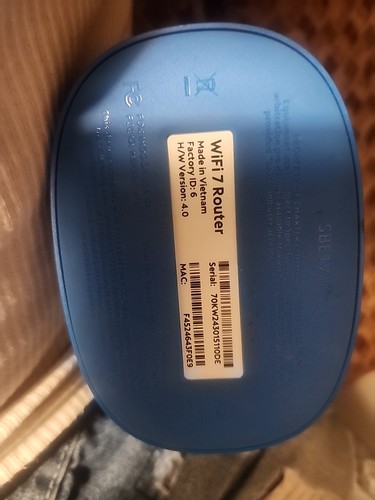 Spectrum WiFi 7  Router SBE1V1K Advanced Home Wifi *No Cords* Works Great* - Foto 3 di 3