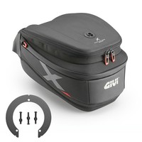 Givi Tankrucksack XL06B + Flansch FüR Bimota Tera 1000 2024-2026 Schwarz 15 LT