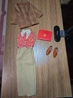 13567 Ken Fashion Avenue Outfit 1995 Brown Suit Vintage Complete