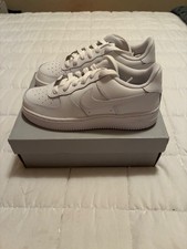 Size 5 Youth GS - Nike Air Force 1 Low White - DH2920-111