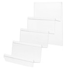  Acrylic Riser Display Shelf Wallet Display Stand Shop 4-Tier Wallet Display